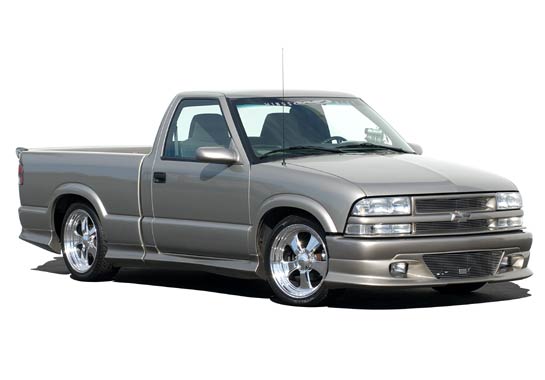 1998-2003 Chevrolet S 10 Standard Cab Custom Style Kit W/Roll Pa