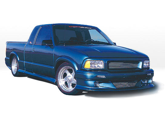 1998-2003 Chevrolet S 10 Ext. W/3 Door Custom Style Kit W/Bumper