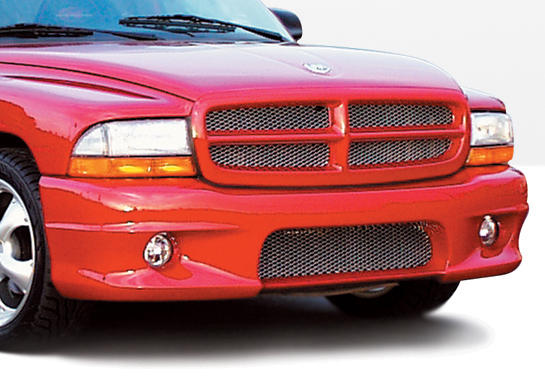 1997-2003 Dodge Dakota Club Cab W-Typ Front Bumper Cover