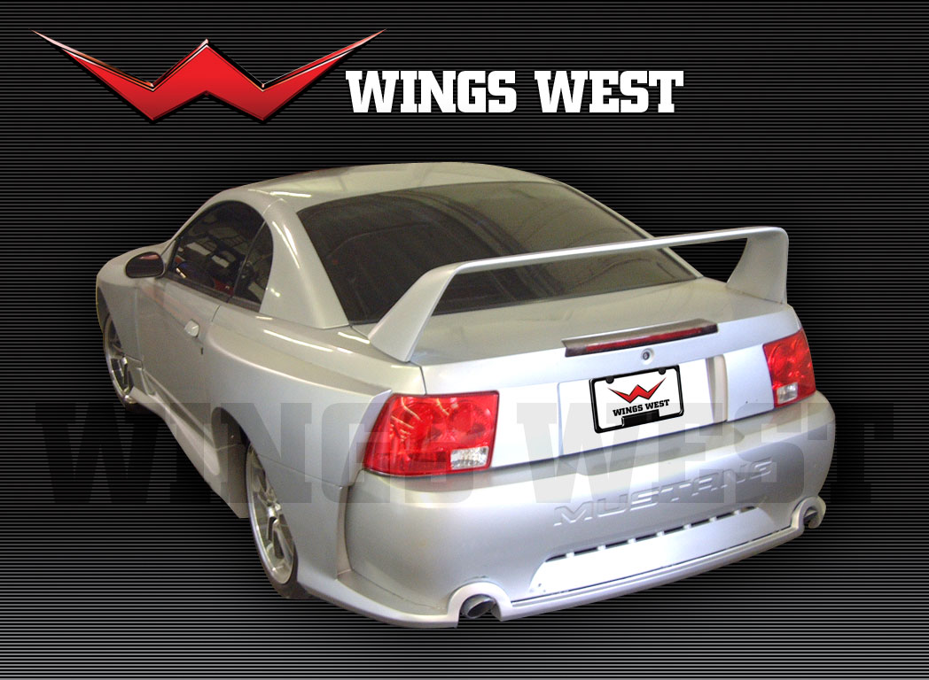 1999-2004 Ford Mustang Dominator Rear Wing No Light