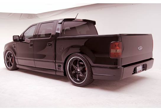 2004-2008 Ford F-150 Super Cab W-Typ Left Side Skirt