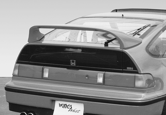 1988-1991 Honda Crx 7In Mid Wing W/26In Led Light