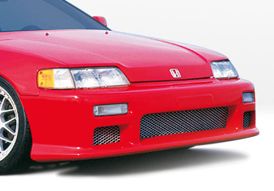 1988-1991 Honda Crx Racing Series Front Bumper Cover Polyurethan