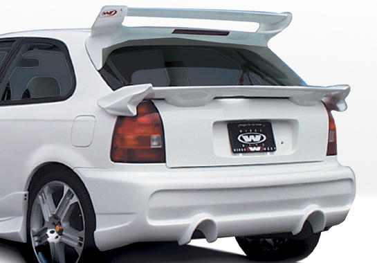 1996-2000 Honda Civic Hb Tuner Typ 2 Rear Bumper Cover