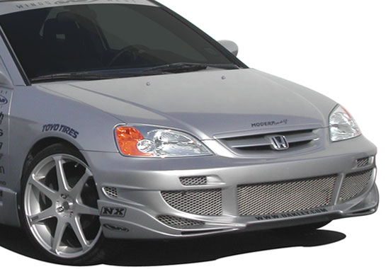 2001-2003 Honda Civic 2/4 Door Avenger Front Bumper Cover