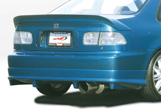 1992-1995 Honda Civic 2Dr G5 Series Rear Lower Skirt