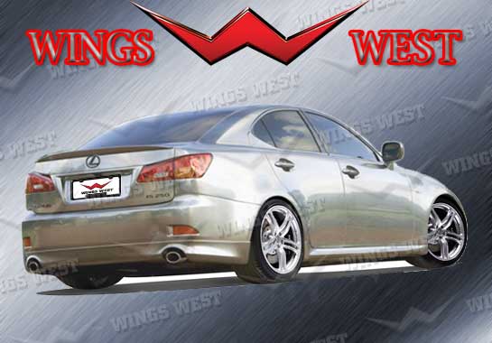 2006-2008 Lexus Is250/350 Ww Vip Rear Lower Skirt Urethane