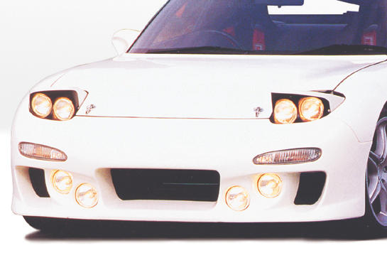 1993-1997 Mazda Rx-7 Front Bumper Cover Replacement Knight Sport