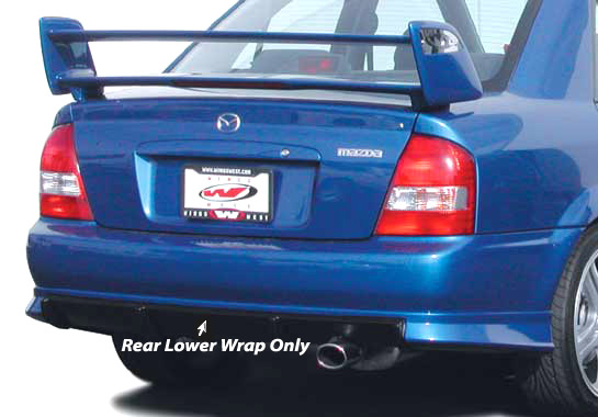 1999-2003 Mazda Protege / Mp3 Mps Rear Lower Skirt Does Not Fit