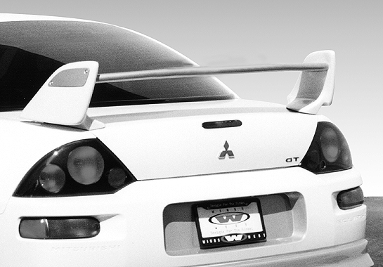 2000-2003 Mitsubishi Eclipse 2000 V-Line Custom Wing No Light