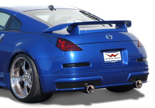 2003-2008 Nissan 350Z Z-Spec 2Pc. Rear Spoiler