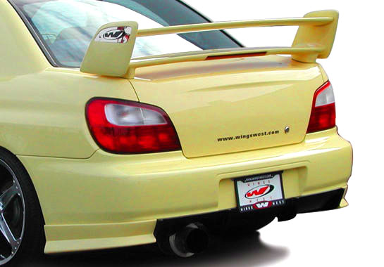 2002-2003 Subaru Wrx W-Typ Rear Lower Skirt