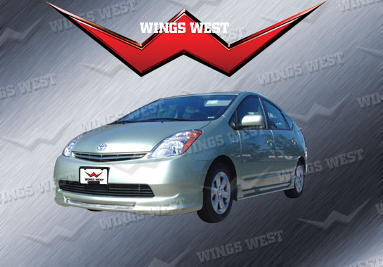 2004-2009 Toyota Prius W-Type Front Lip