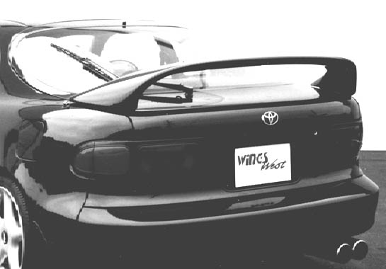 1990-1993 Toyota Celica Coupe 7In Mid Wing W/26In Led Light