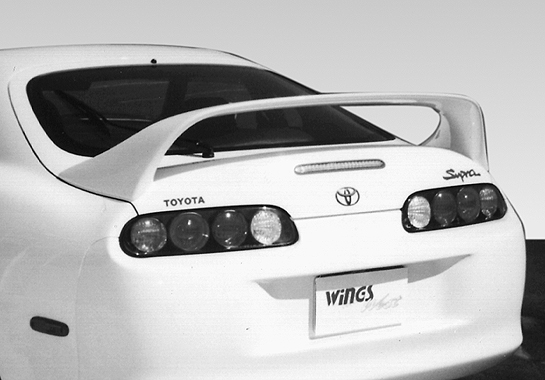 1993-1999 Toyota Supra 7In Mid Wing No Light