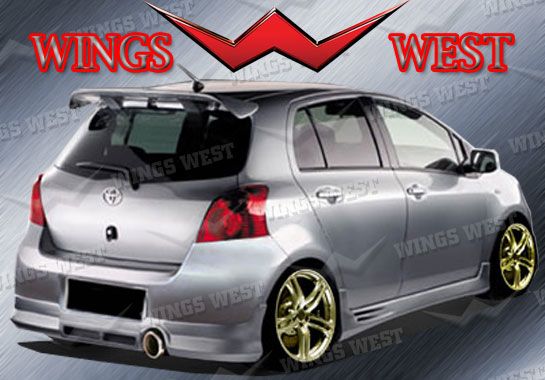 2007-2011 Toyota Yaris Hb Kraft Side Skirt - Left Polyurethane