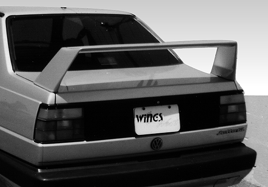 1982-1992 Volkswagen Jetta High Wing 11In No Light