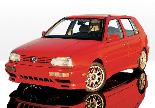 1993-1998 Volkswagen Golf Custom Style 4Pc Complete Kit