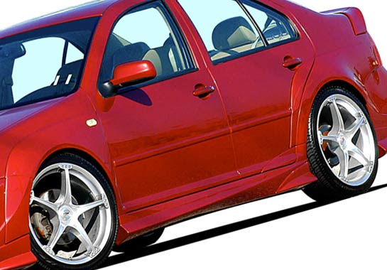 1999-2005 Volkswagen Jetta J-Spec Left Side Skirt