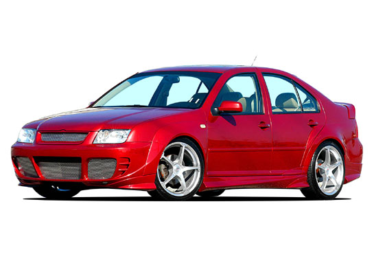 1999-2005 Volkswagen Jetta J-Spec 15Pc Complete Kit W/Extreme Fl